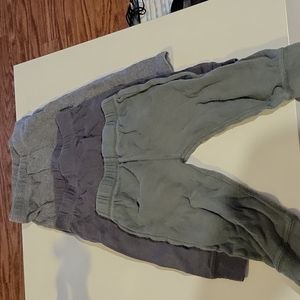 3 pcs Carter's Cotton Sweatpants 12 months